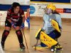 Mireia Cabistany (porter) i Mª Rosa Tamburini