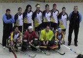 Mª Rosa Tamburini (1ª baix esquerra) i Mireia Cabistany (3ª baix esquerra)