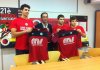 Brandon Carrara, Roger Riba i Pablo Aguarón.