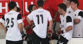 Albert Zanón dirigint el Junior A